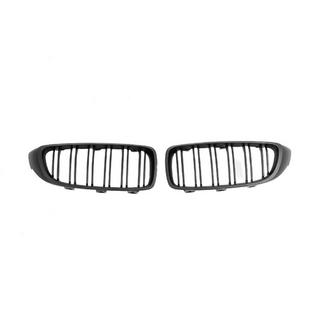 M-Look ledvični rešetki (za M3 F80, mat črna) BMW serija 3 F30/F31 2012–2019 fotografija 3