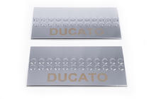 Fiat Ducato 2006–2025 Carmos V1 notranje obloge pragov (2 kosa, nerjaveče jeklo) fotografija 2