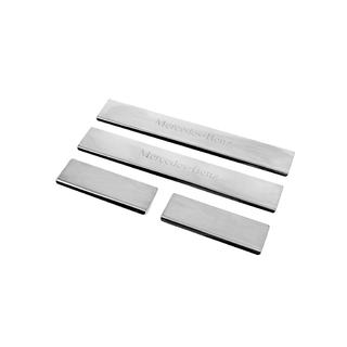 Carmos V1 okrasne letve pragov (4 kosi, nerjaveče jeklo) Mercedes ML W164 2005–2011 fotografija 1