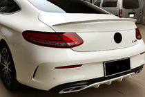Mercedes C-class W205 2014–2021 DPT spojler (Coupé, črna visok sijaj) fotografija 3