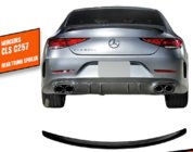 Mercedes CLS C257 2018– DPT spojler (črna visok sijaj) fotografija 1