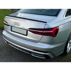Audi A6 C8 2018–2025 DPT spojler (črna visok sijaj) fotografija 1