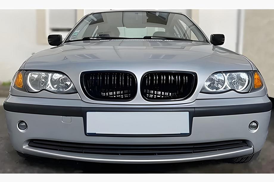BMW serija 3 E46 1998–2006 Ledvički M-Look DPT (2001-2005, črna sijaj) Fotografija 1