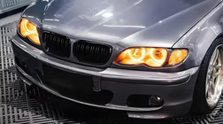 BMW serija 3 E46 1998–2006 M-Look DPT ledvički (za Coupe 2003-2006, črna visok sijaj) fotografija 1