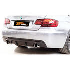 BMW serija 3 E92/E93 2006–2013 Difuzor zadnjega odbijača DPT (za E92 M-Sport, črna visok sijaj) fotografija 1