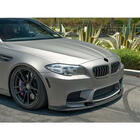 BMW serija 5 F10/F11 2010–2016 Sprednji lip DPT V2 (za M5, črna visok sijaj) fotografija 1
