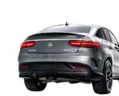 Mercedes GLE kupe C292 2015–2019 Spojler DPT (dizajn GLE43, črna visok sijaj) fotografija 1