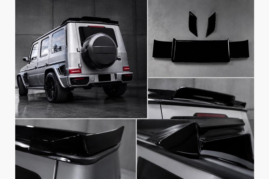 Mercedes G-Class W463 2018–2024 DPT spojler (črna visok sijaj) Image