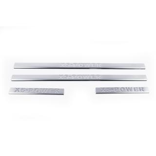 Obloge pragov Carmos (4-delni komplet, inox) BMW X5 E53 1999–2006 fotografija 2