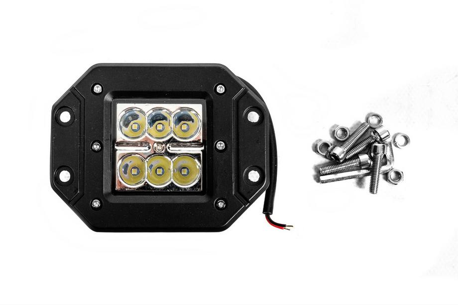 LED meglenka z nosilci za košaro Dakar (1 kos) Fotografija 3