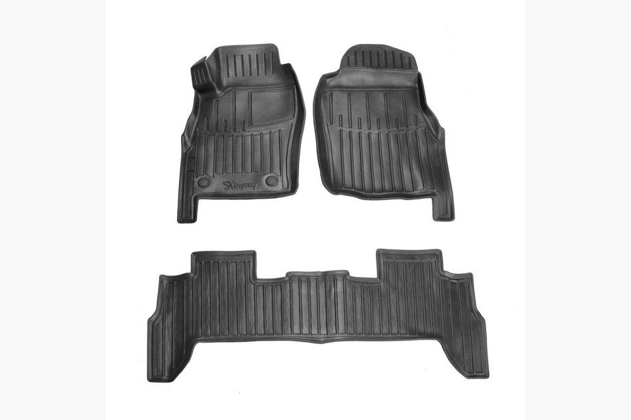 Nissan Patrol Y61 1997–2011 Gumijasti tepihi Stingray 3D (5 vrat, 3 kosi) Fotografija 1