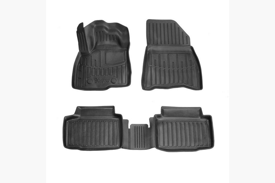 Renault Duster 2024– Gumijaste preproge Stingray 3D za kabino (4WD, 5 kos) Image