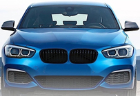 BMW serija 1 F20/F21 2011–2019 M-Look ledvičke (2015-2019, črna visok sijaj) fotografija 3