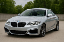 BMW serija 2 F22/F23 2014–2021 Ledvične rešetke M-Look (črni visok sijaj) fotografija 3