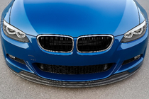 BMW serija 3 E92/E93 2006–2013 M-Look ledvična maska (za 2005-2009, sijajno črna s kromiranim robom) fotografija 1