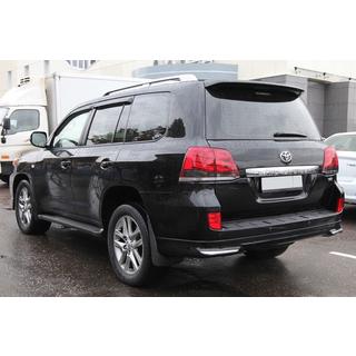 Zadnje blatne zavesice 2012-2015 (2 kosa, za body kit) Toyota Land Cruiser 200 2007–2021 fotografija 1
