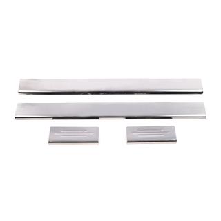 Vstopne letve pragov Carmos (4 kosi, nerjaveče jeklo) Toyota Yaris 2006–2011 fotografija 2