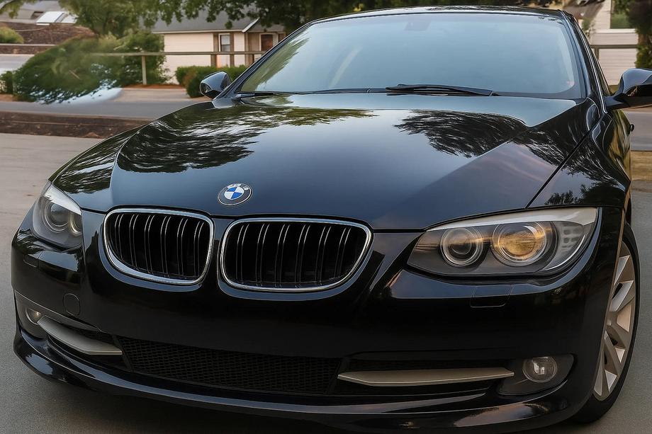 BMW serija 3 E92/E93 2006–2013 M-Look ledvični maski (za 2010-2013, sijaj črna s krom obrobo) Image