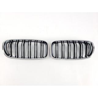 M-Look ledvični rešetki (črni sijaj s krom obrobo) BMW serija 3 F30/F31 2012–2019 fotografija 2
