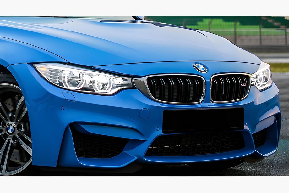 BMW serija 3 F30/F31 2012–2019 M-Look ledvični rešetki (črni sijaj s krom obrobo) Image