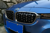 BMW serija 3 F30/F31 2012–2019 Ledvične maske Diamond Silver (kromiran rob) fotografija 1