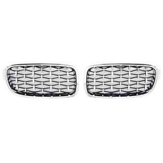 Ledvične maske Diamond Silver (kromiran rob) fotografija 2