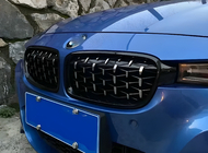 BMW serija 3 F30/F31 2012–2019 Ledvični rešetki Diamond Silver fotografija 1