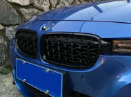 BMW serija 3 F30/F31 2012–2019 Ledvične mrežice Diamond Black fotografija 2