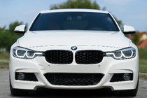 BMW serija 3 F30/F31 2012–2019 Ledvične mrežice Diamond Black fotografija 1