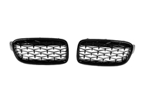 BMW serija 3 F30/F31 2012–2019 Ledvične mrežice Diamond Black fotografija 3
