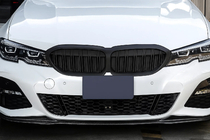 BMW serija 3 G20/G21 2018– Ledvična maska M-Look V2 (2018-2022, mat črna) fotografija 1
