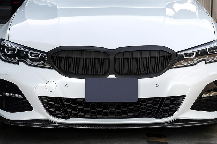 BMW serija 3 G20/G21 2018– Ledvična maska M-Look V2 (2018-2022, mat črna) Image