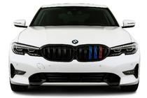 BMW serija 3 G20/G21 2018– Ledvične rešetke M-Look V2 (2018-2022, M-Color s črnim robom) fotografija 1