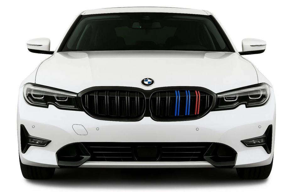 BMW serija 3 G20/G21 2018– Ledvične rešetke M-Look V2 (2018-2022, M-Color s črnim robom) Image