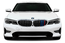 BMW serija 3 G20/G21 2018– Ledvična maska 1 letvica (2018-2022, M-Color s krom obrobo) fotografija 1