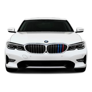 Ledvična maska 1 letvica (2018-2022, M-Color s krom obrobo) BMW serija 3 G20/G21 2018– fotografija 1
