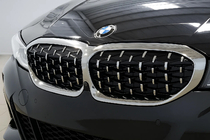 BMW serija 3 G20/G21 2018– Ledvične rešetke Diamond Silver (2018-2022, krom obroba) fotografija 1
