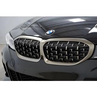 Ledvični mrežici Diamond Silver (2018-2022, mat krom obroba) BMW serija 3 G20/G21 2018– fotografija 3