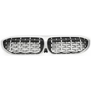 Ledvični mrežici Diamond Silver (2018-2022, mat krom obroba) BMW serija 3 G20/G21 2018– fotografija 2