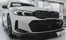 BMW serija 3 G20/G21 2018– Ledvični rešetki Diamond Silver (2022+, črn rob) fotografija 1