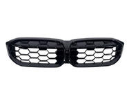 BMW serija 3 G20/G21 2018– Ledvične maske Diamond Black (2022+, črn okvir) fotografija 2