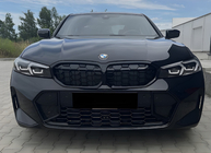 BMW serija 3 G20/G21 2018– Ledvične maske Diamond Black (2022+, črn okvir) fotografija 1
