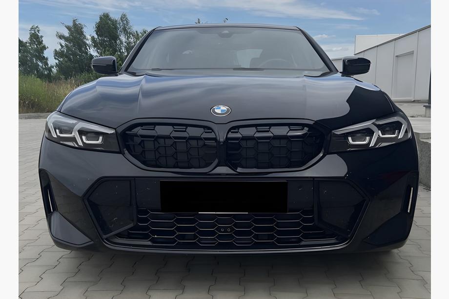 BMW serija 3 G20/G21 2018– Ledvične maske Diamond Black (2022+, črn okvir) Image