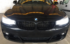 BMW serija 3 F34 2013–2020 M-Look ledvičke (sijajno črna) fotografija 3