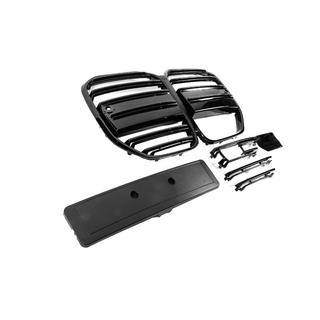 M-Look ledvična maska (za G22/23, črna sijaj) BMW serija 4 G22/23/26 2020– fotografija 4