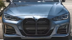 BMW serija 4 G22/23/26 2020– CS-Style ledvična maska (za G26, sijajno črna) fotografija 1
