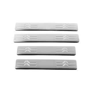 Zaščitne letve pragov OmsaLine (4 kosi, inox) Citroen C-4 2010–2018 fotografija 3