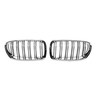 M-Look ledvični rešetki (črni sijaj s krom obrobo) BMW serija 5 F10/F11 2010–2016 fotografija 4