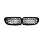 BMW serija 5 F10/F11 2010–2016 Ledvične maske Diamond Silver (črn rob) fotografija 2