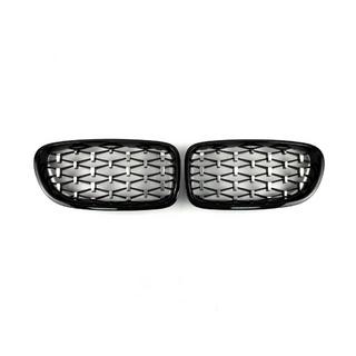 Ledvične maske Diamond Silver (črn rob) BMW serija 5 F10/F11 2010–2016 fotografija 2